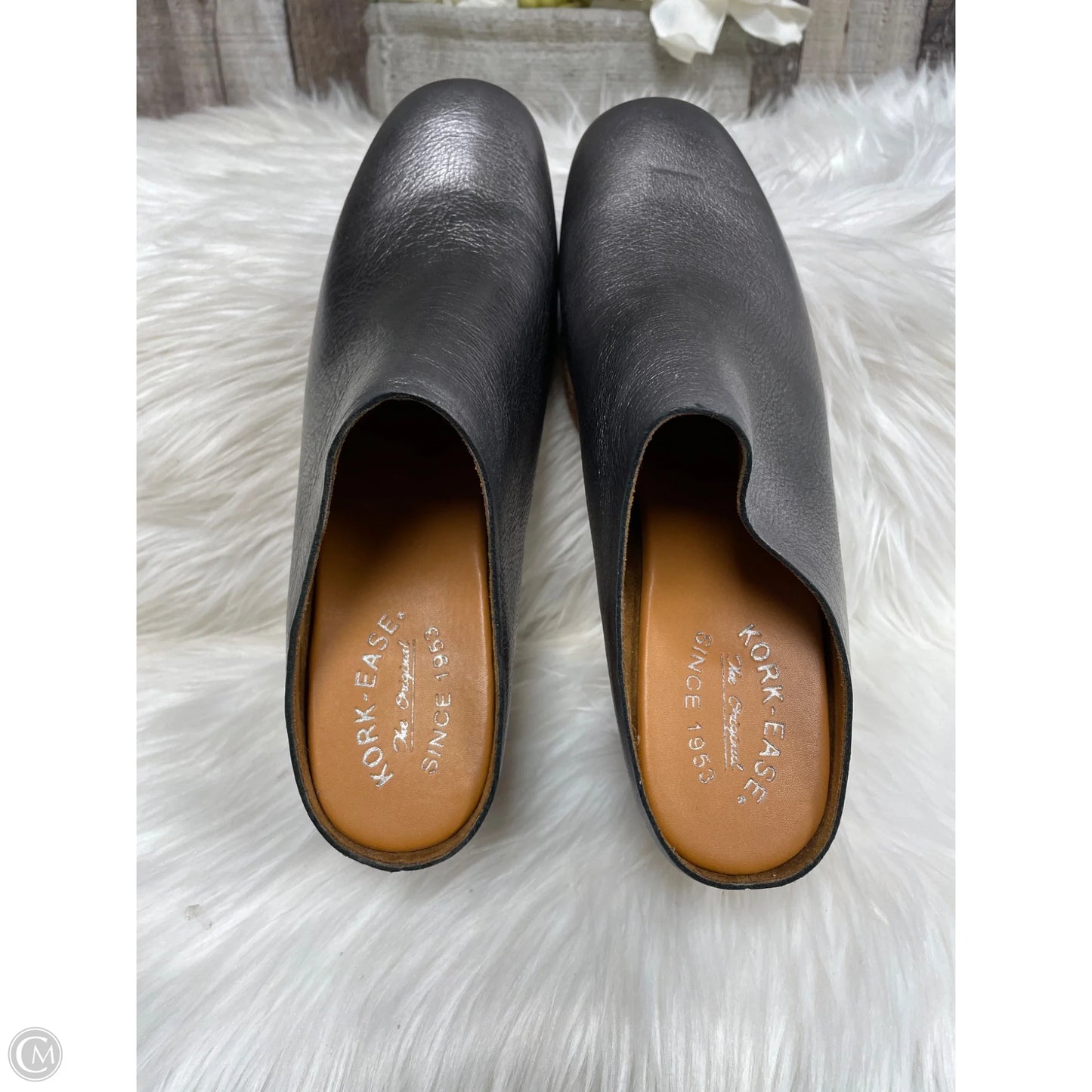 Shoes Heels Platform By Kork Ease In Grey, Size: 9