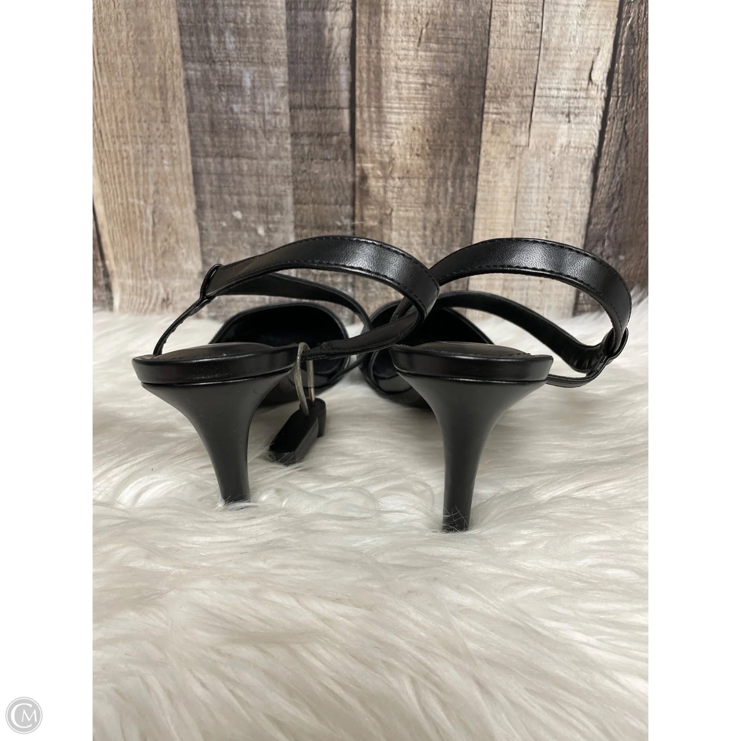 Shoes Heels Stiletto By Calvin Klein In Black, Size: 9.5
