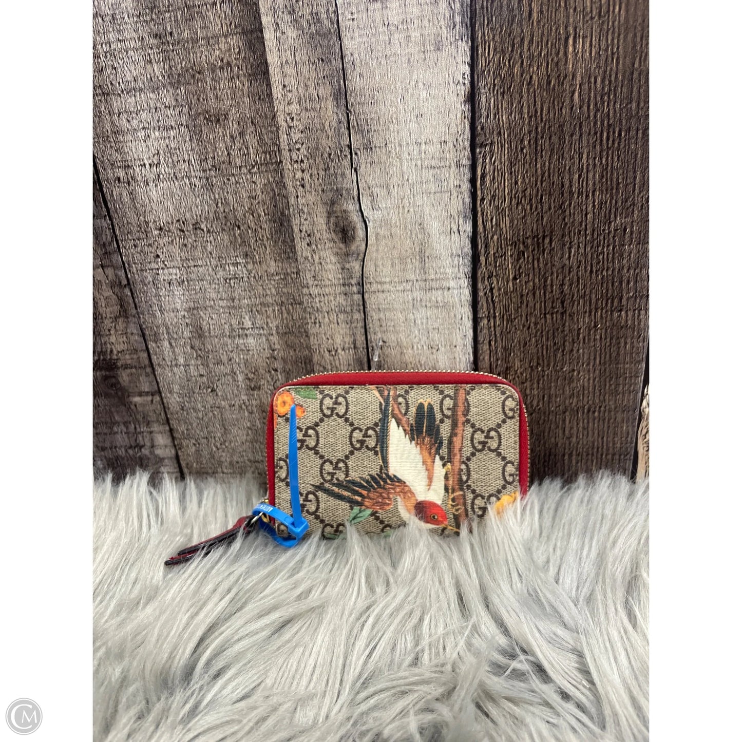 Wallet Luxury Designer By Gucci, Size: Small