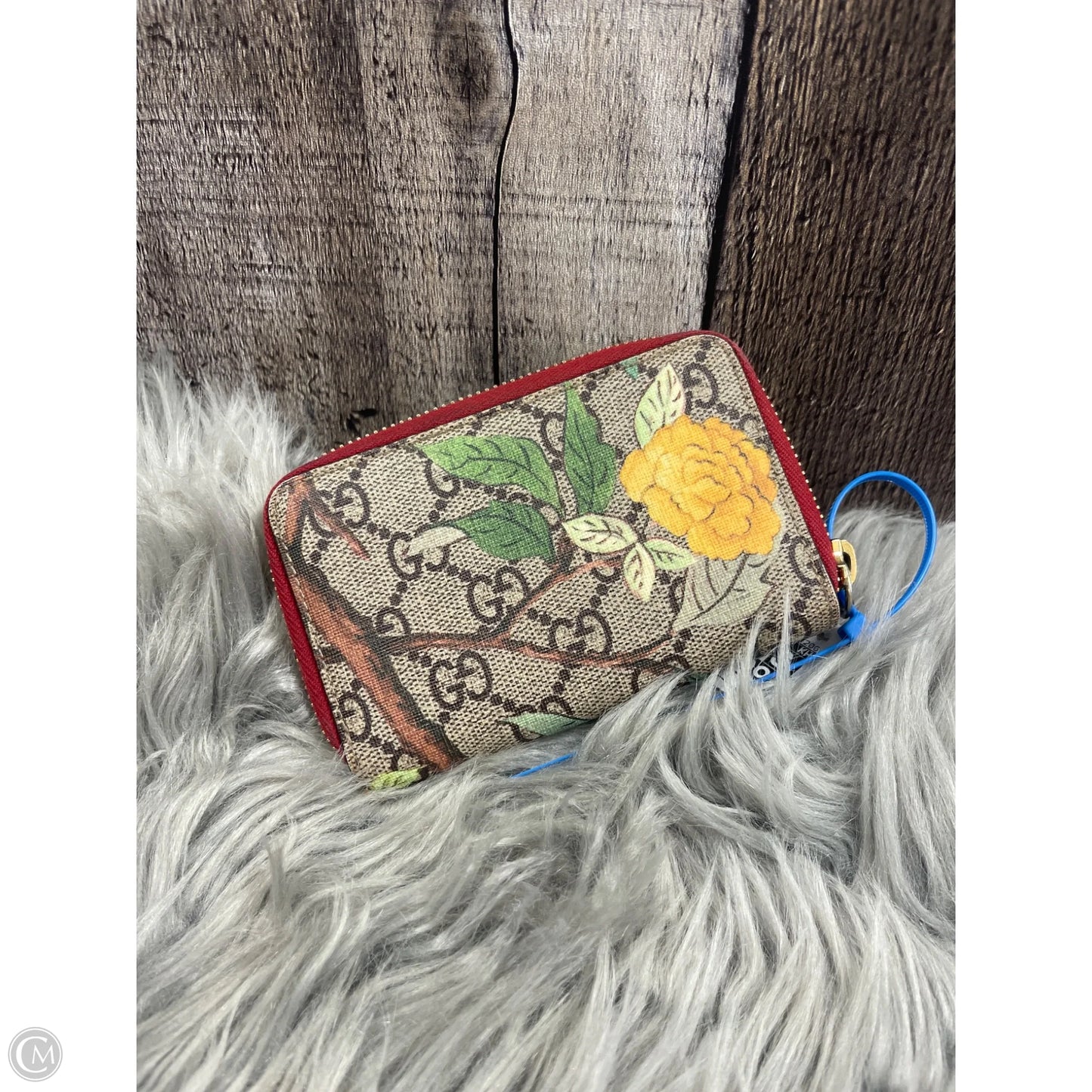 Wallet Luxury Designer By Gucci, Size: Small