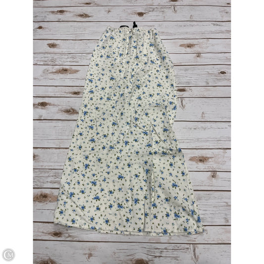 Skirt Maxi By Wild Fable In Blue & Cream, Size: Xs
