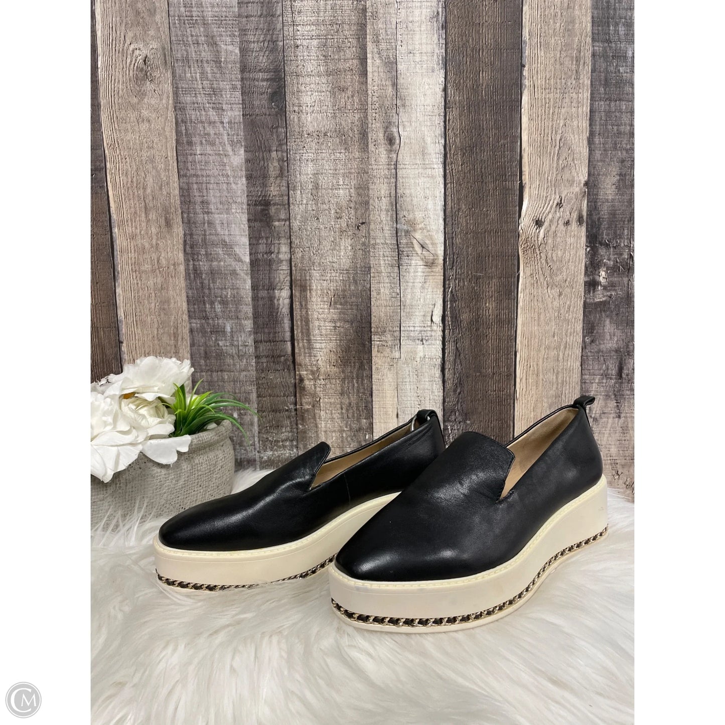 Shoes Designer By Karl Lagerfeld In Black, Size: 6