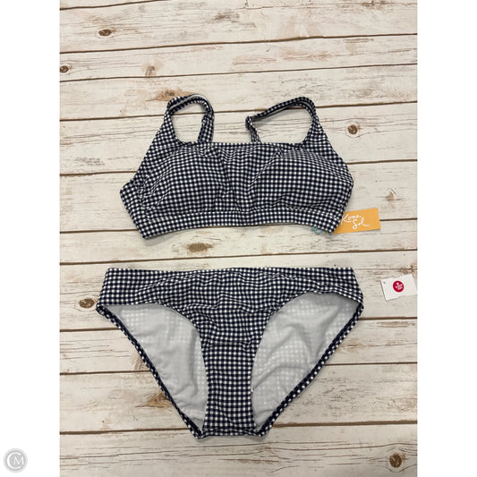 Swimsuit 2pc By Kona Sol In Checkered Pattern, Size: L