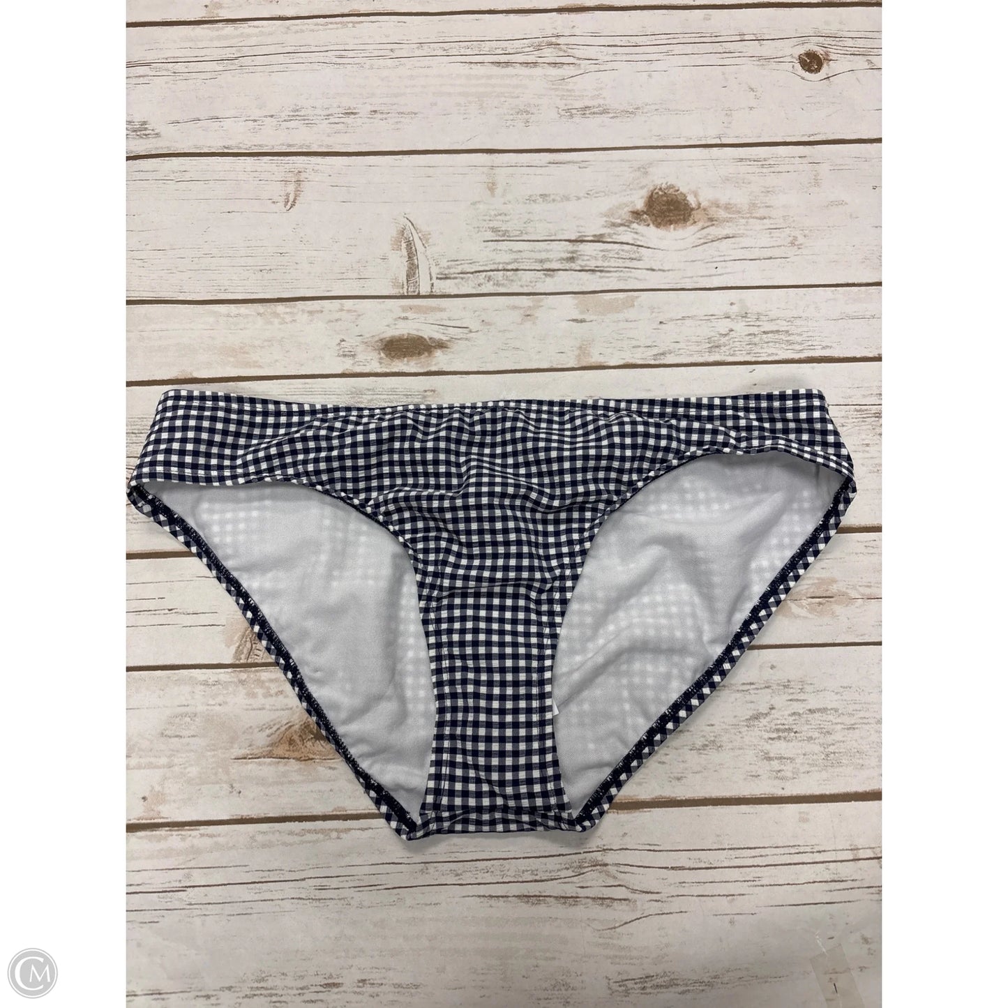 Swimsuit 2pc By Kona Sol In Checkered Pattern, Size: L