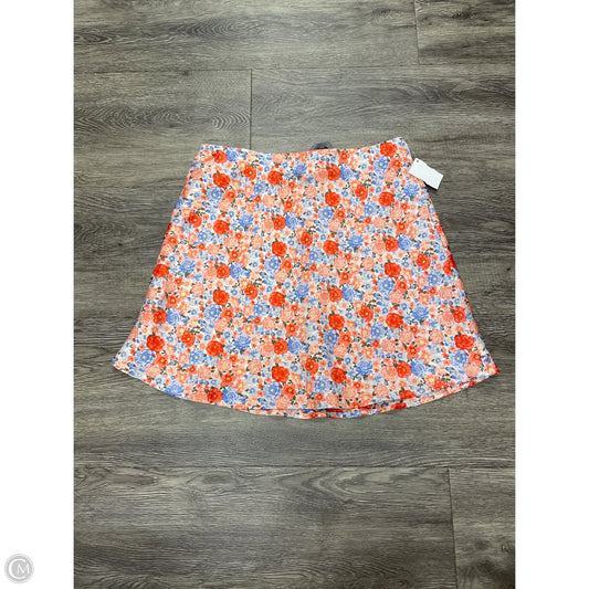 Skirt Mini & Short By No Boundaries In Floral Print, Size: S