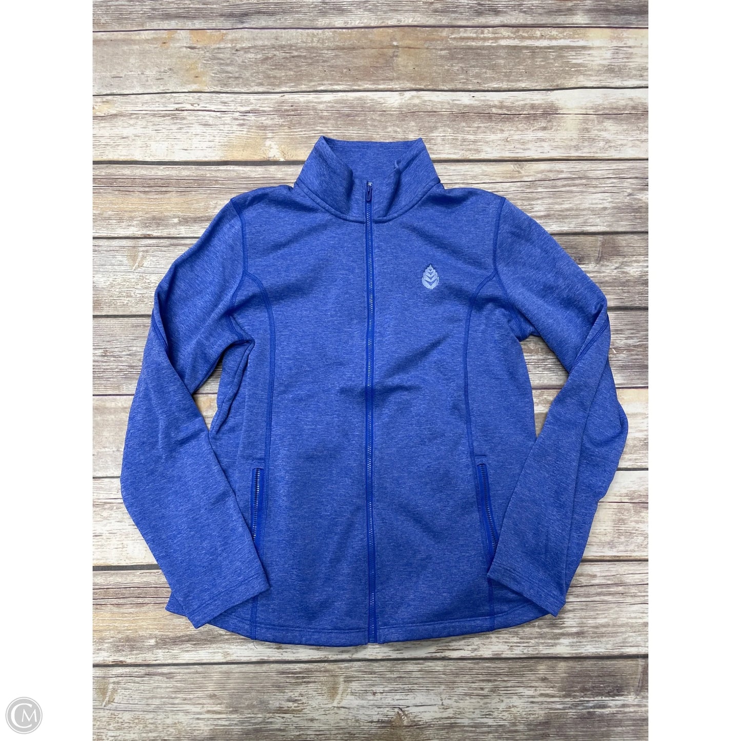Athletic Jacket By Under Armour In Blue, Size: M