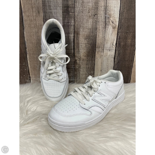 Shoes Athletic By New Balance In White, Size: 8