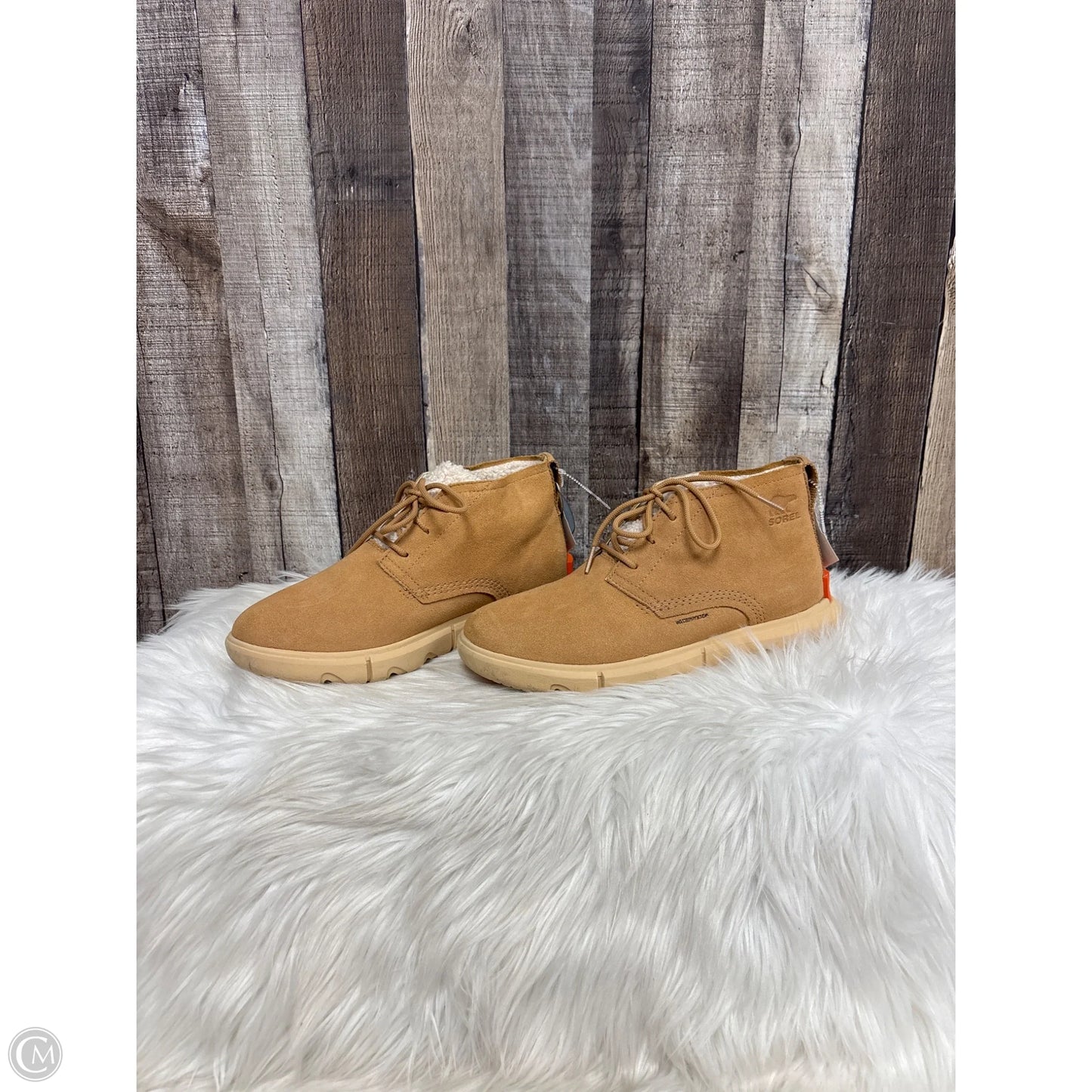 Boots Ankle Flats By Sorel In Tan, Size: 9