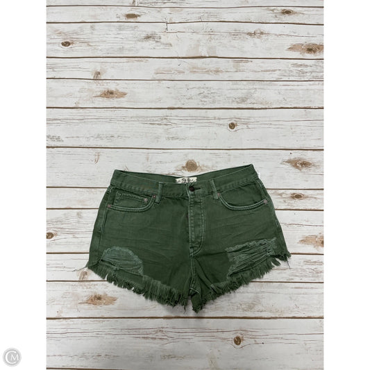 Shorts By We The Free In Green Denim, Size: 6