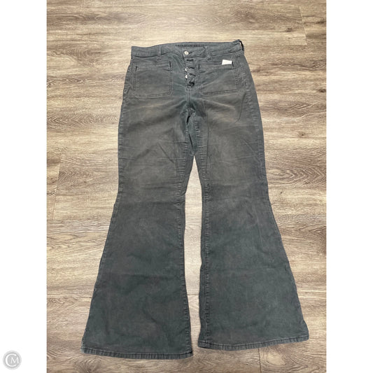 Pants Corduroy By American Eagle In Grey, Size: 12