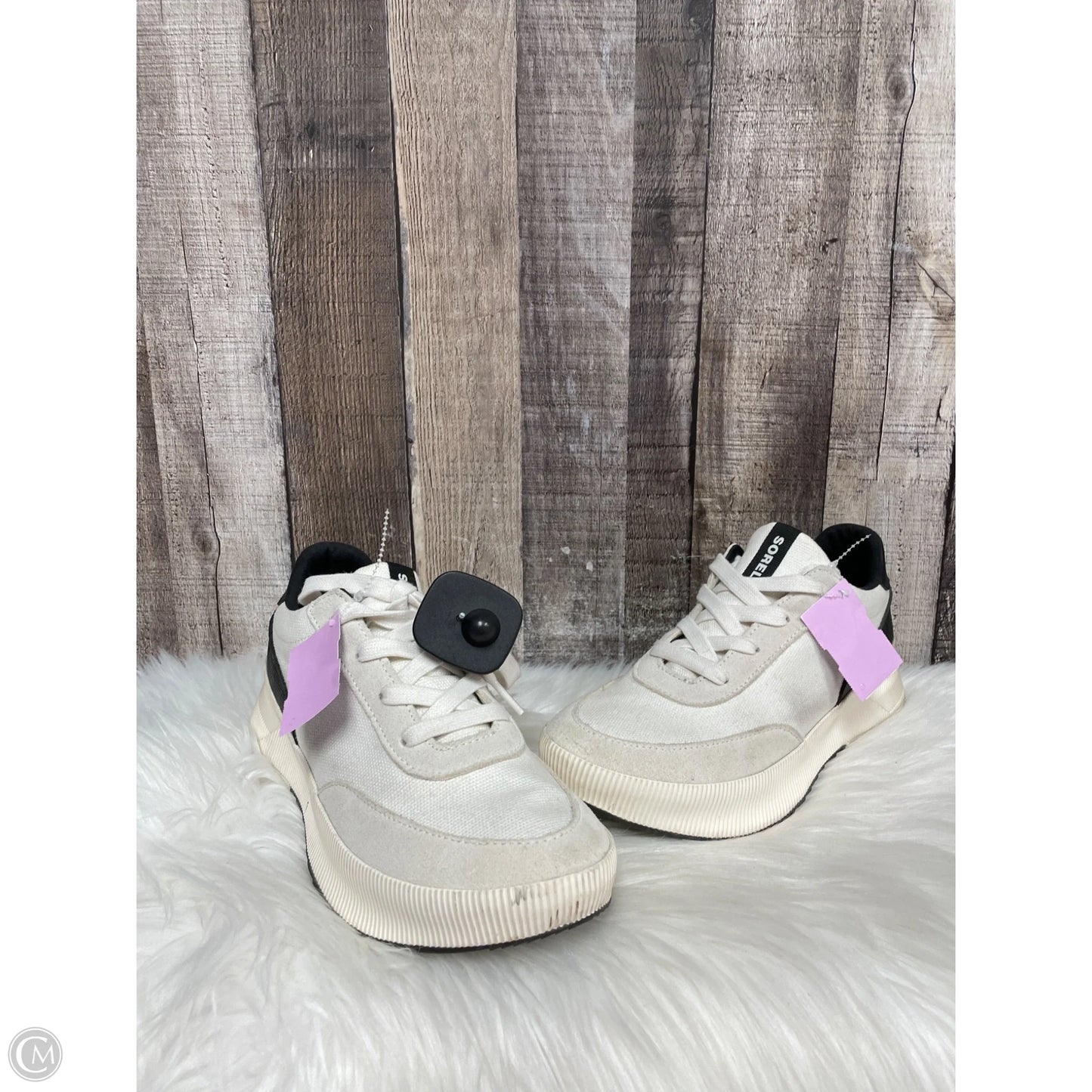 Shoes Athletic By Sorel In Cream, Size: 10