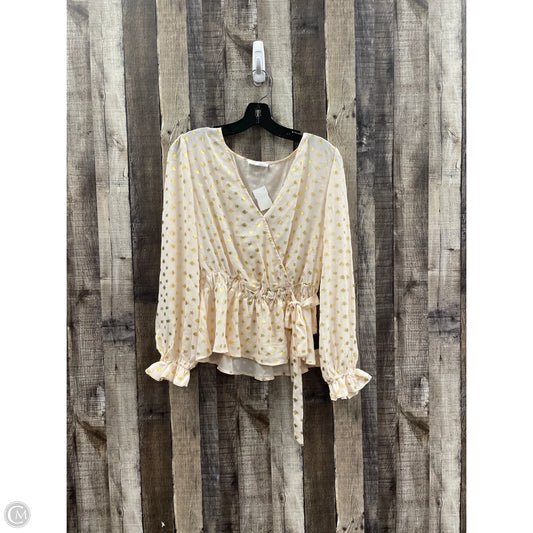 Top Long Sleeve By Cme In Multi-colored, Size: Xs