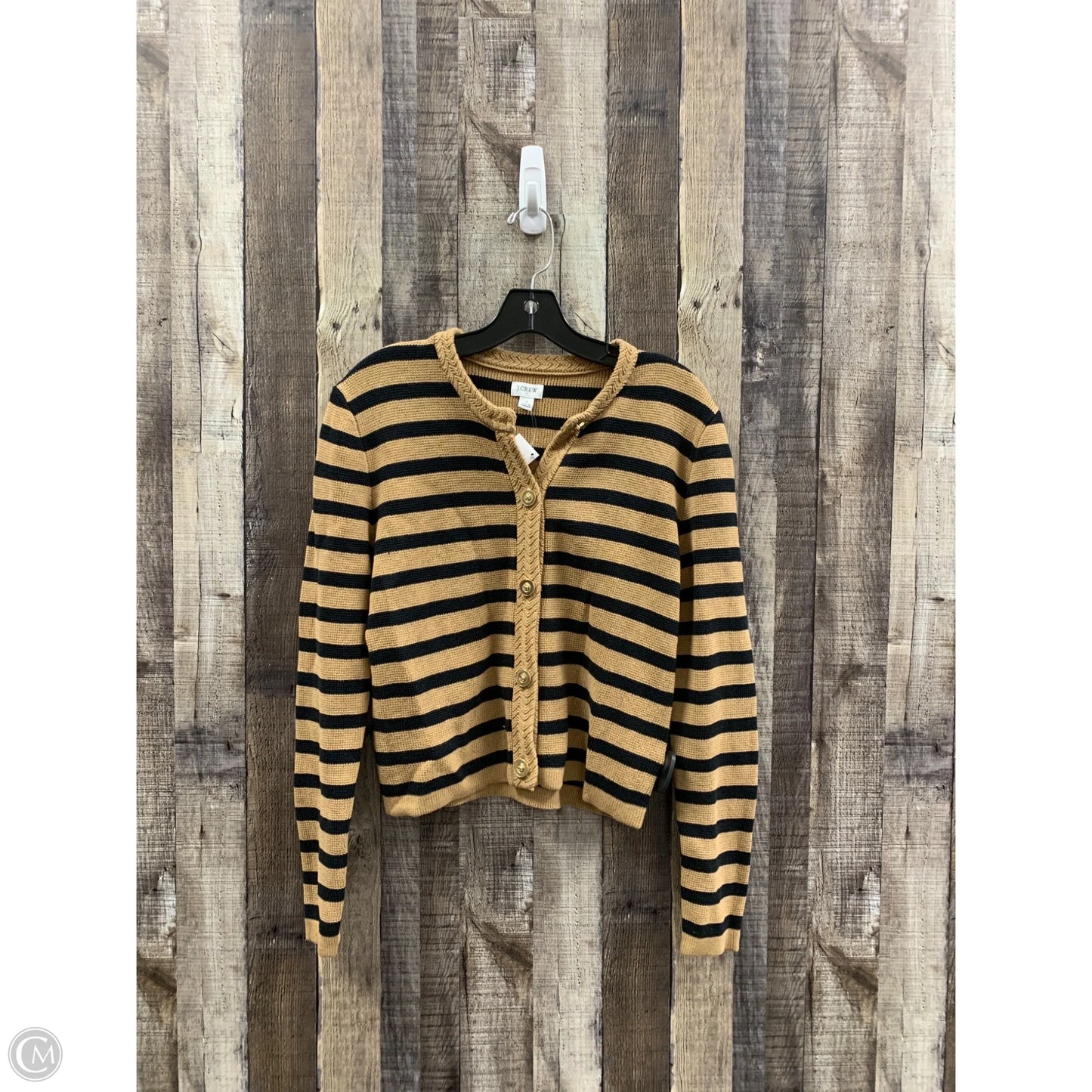 Sweater Cardigan By J. Crew In Multi-colored, Size: S