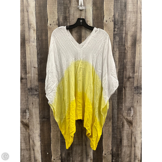 Swimwear Cover-up By Cme In Yellow, Size: Osfm