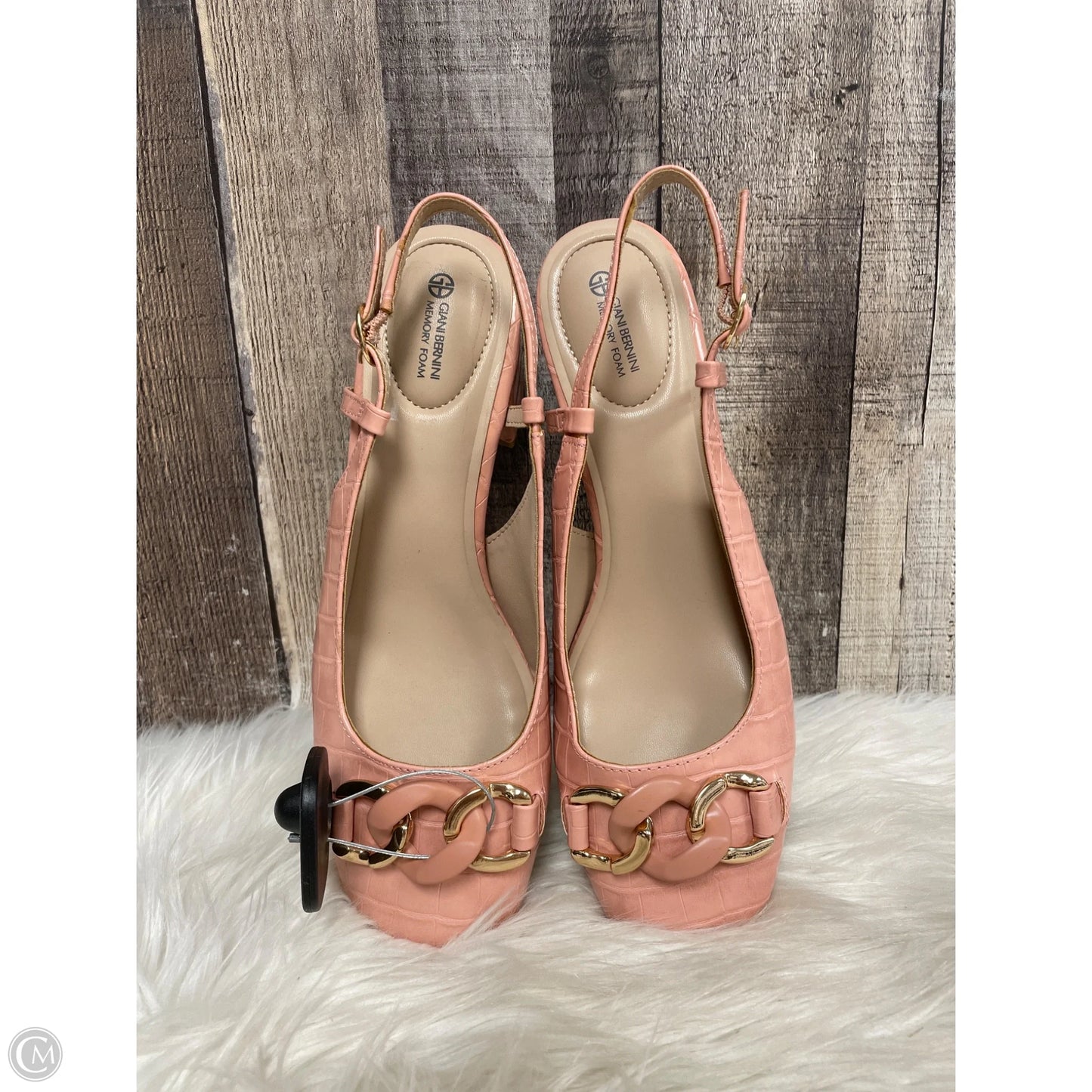 Shoes Heels Block By Giani Bernini In Pink, Size: 9
