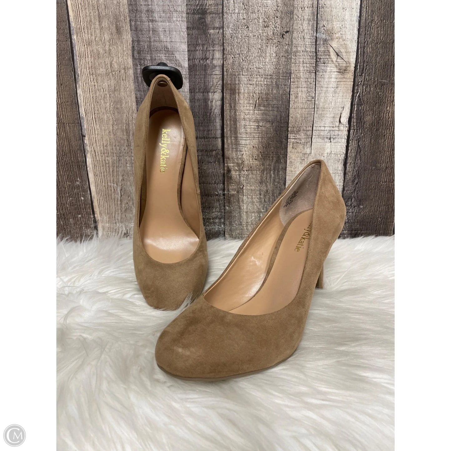 Shoes Heels Stiletto By Kelly And Katie In Tan, Size: 8.5