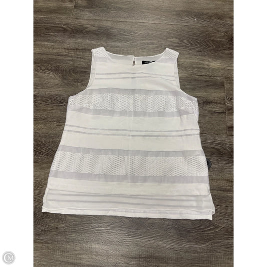 Top Sleeveless By White House Black Market In White, Size: M