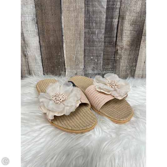 Sandals Flats By Cme In Pink, Size: 8