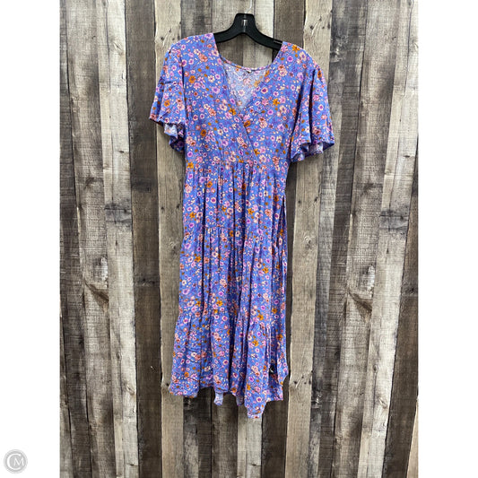 Dress Casual Maxi By Cmf In Floral Print, Size: M