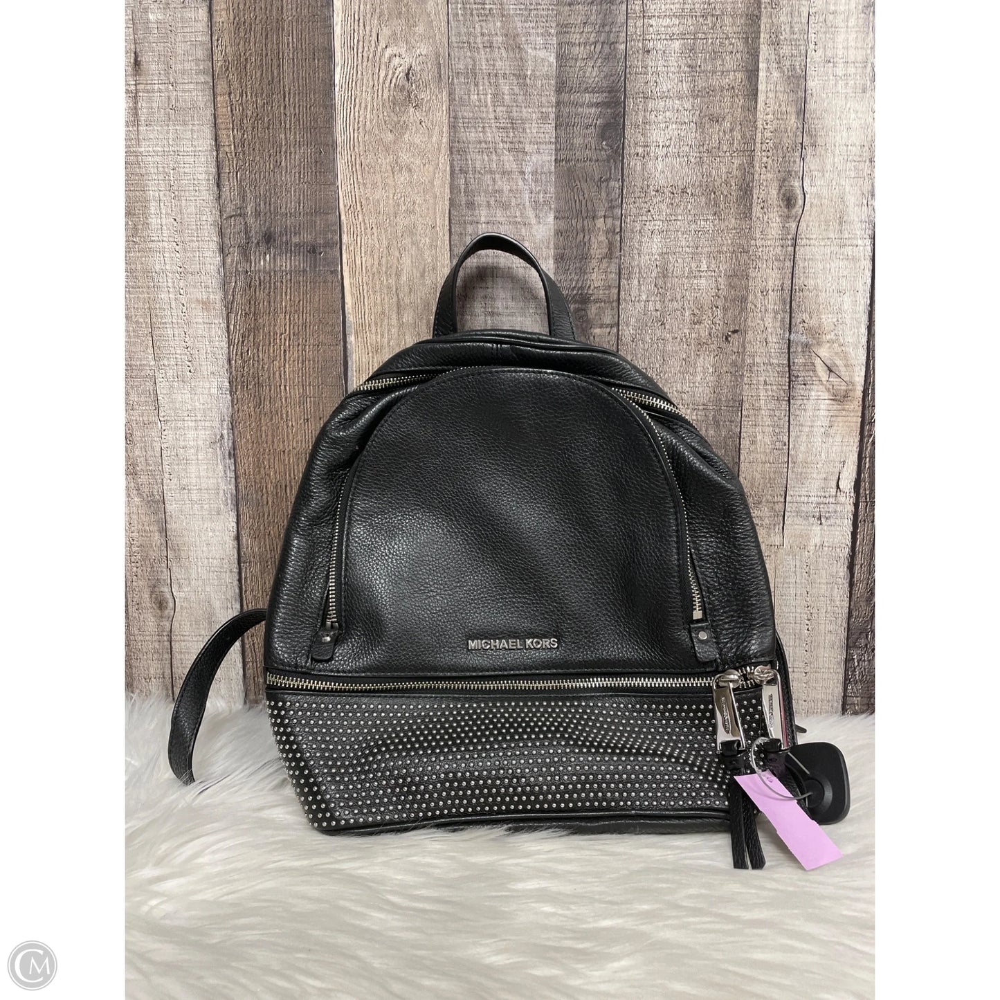 Backpack Designer By Michael Kors, Size: Medium
