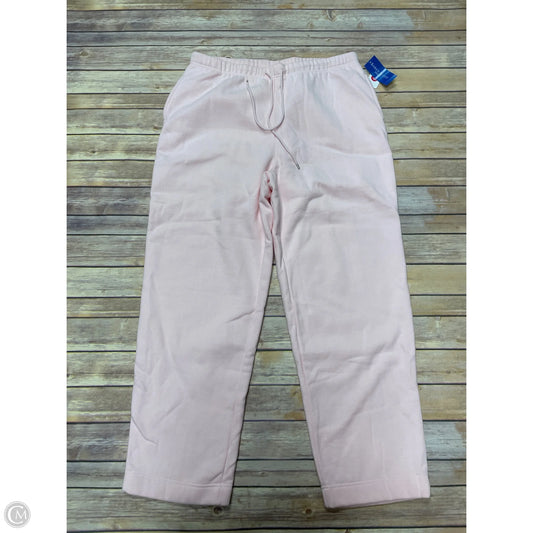 Pants Lounge By Karen Scott In Pink, Size: Xl