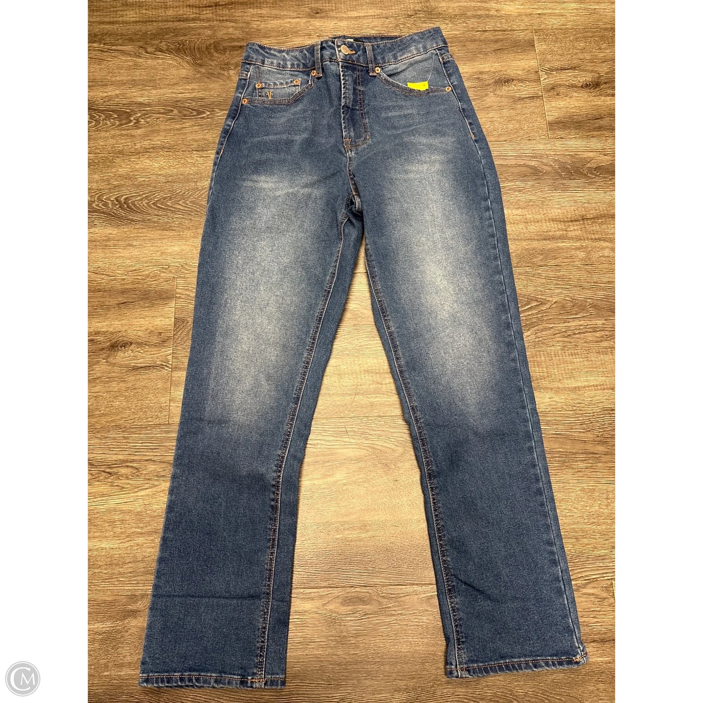 Jeans Designer By Frye In Blue Denim, Size: 4