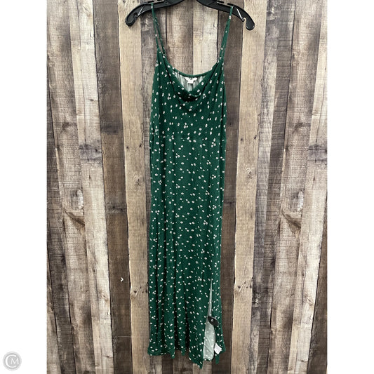Dress Casual Maxi By American Eagle In Green, Size: M