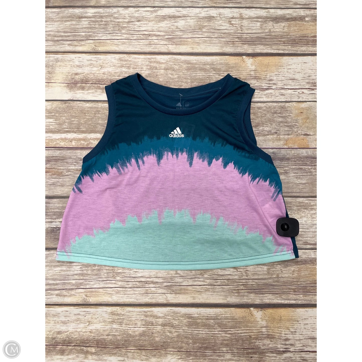 Athletic Tank Top By Adidas In Multi-colored, Size: L