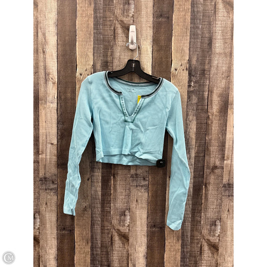 Top Long Sleeve By Out From Under In Blue, Size: Xl