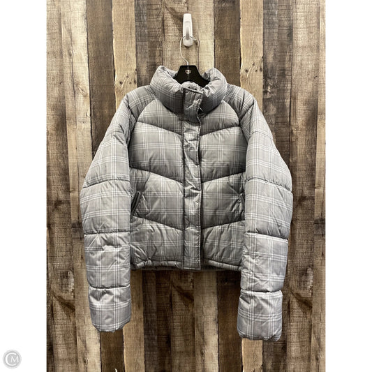Coat Puffer & Quilted By Aeropostale In Plaid Pattern, Size: Xl