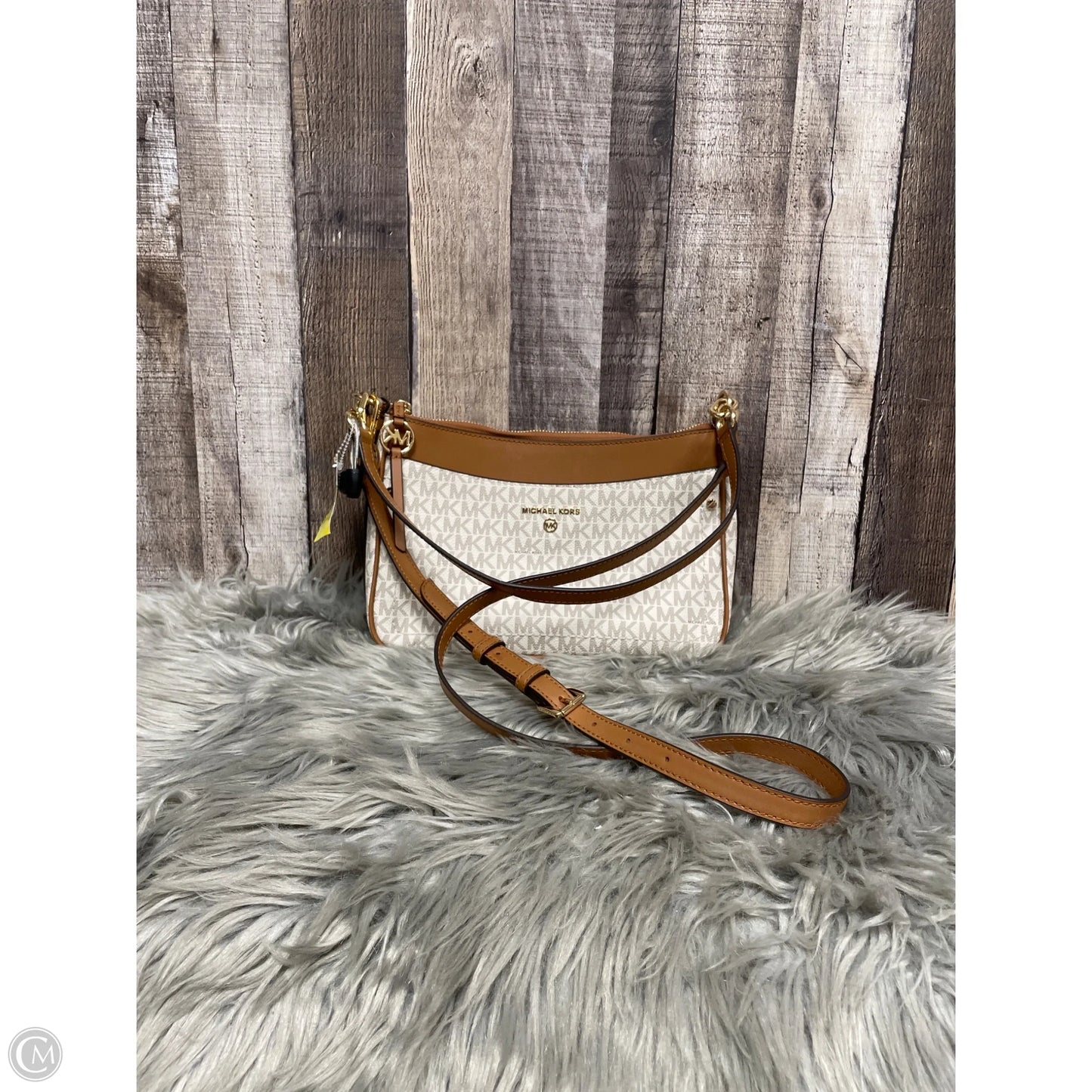 Crossbody Designer By Michael Kors, Size: Medium