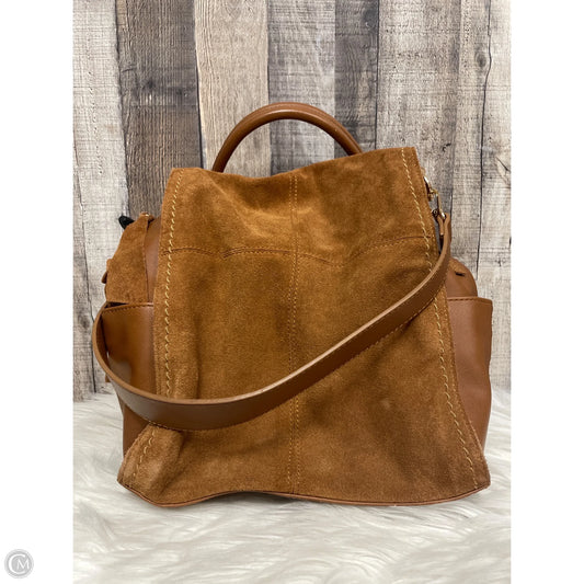 Backpack Leather By Cme, Size: Medium