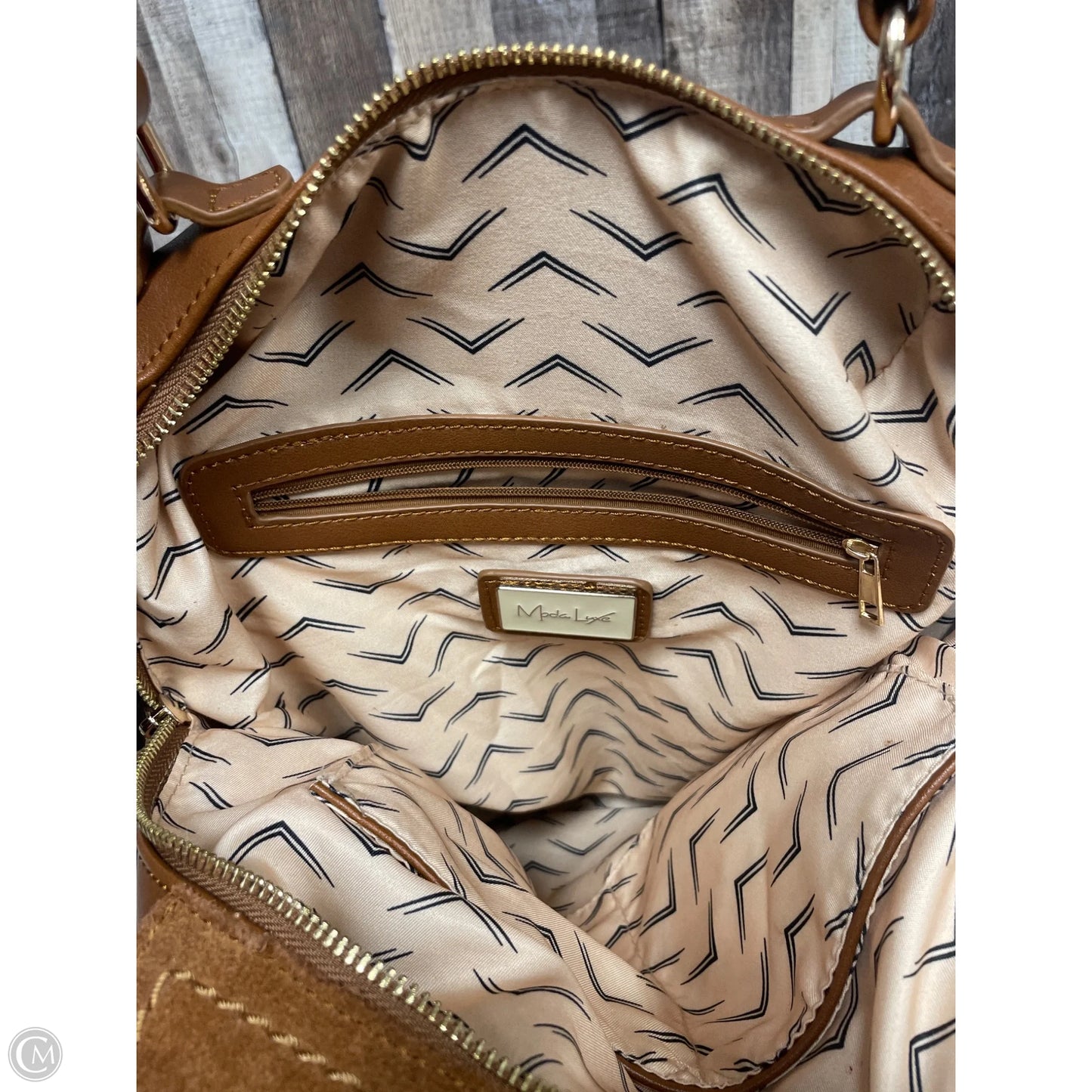 Backpack Leather By Cme, Size: Medium