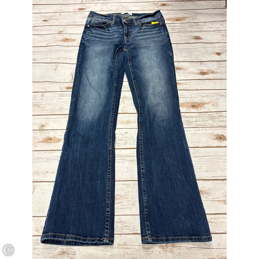 Jeans Boot Cut By Bke In Blue Denim, Size: 8