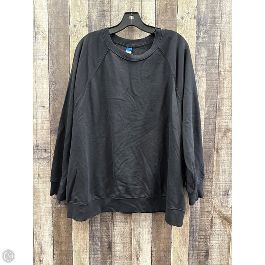 Top Long Sleeve By Old Navy In Black, Size: Xl