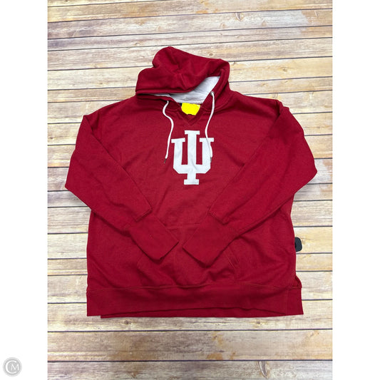 Sweatshirt Hoodie By Colosseum In Red, Size: Xxl