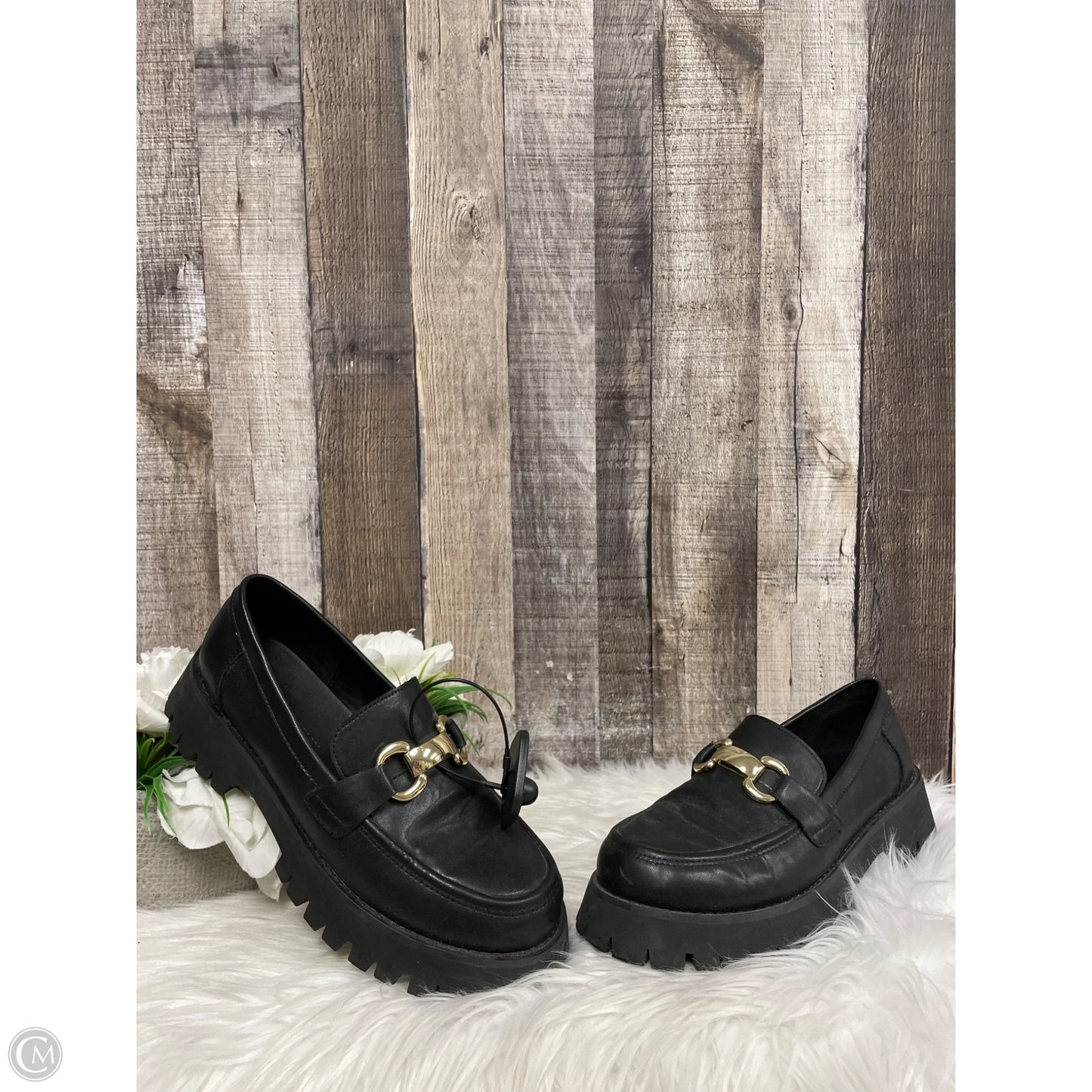 Shoes Flats By Princess Polly In Black, Size: 8