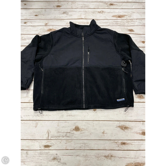 Jacket Fleece By Eddie Bauer In Black, Size: 2x