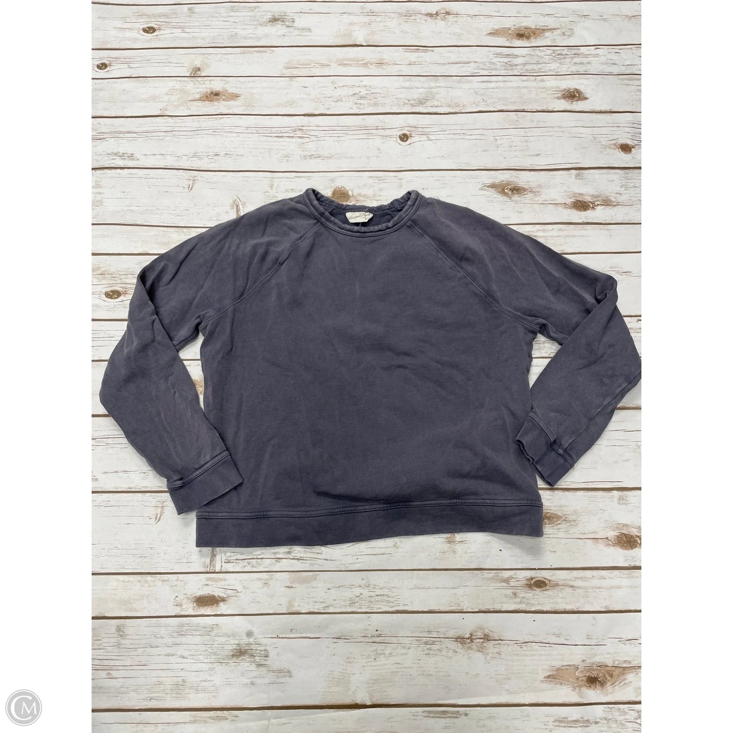 Sweatshirt Crewneck By Universal Thread In Grey, Size: L