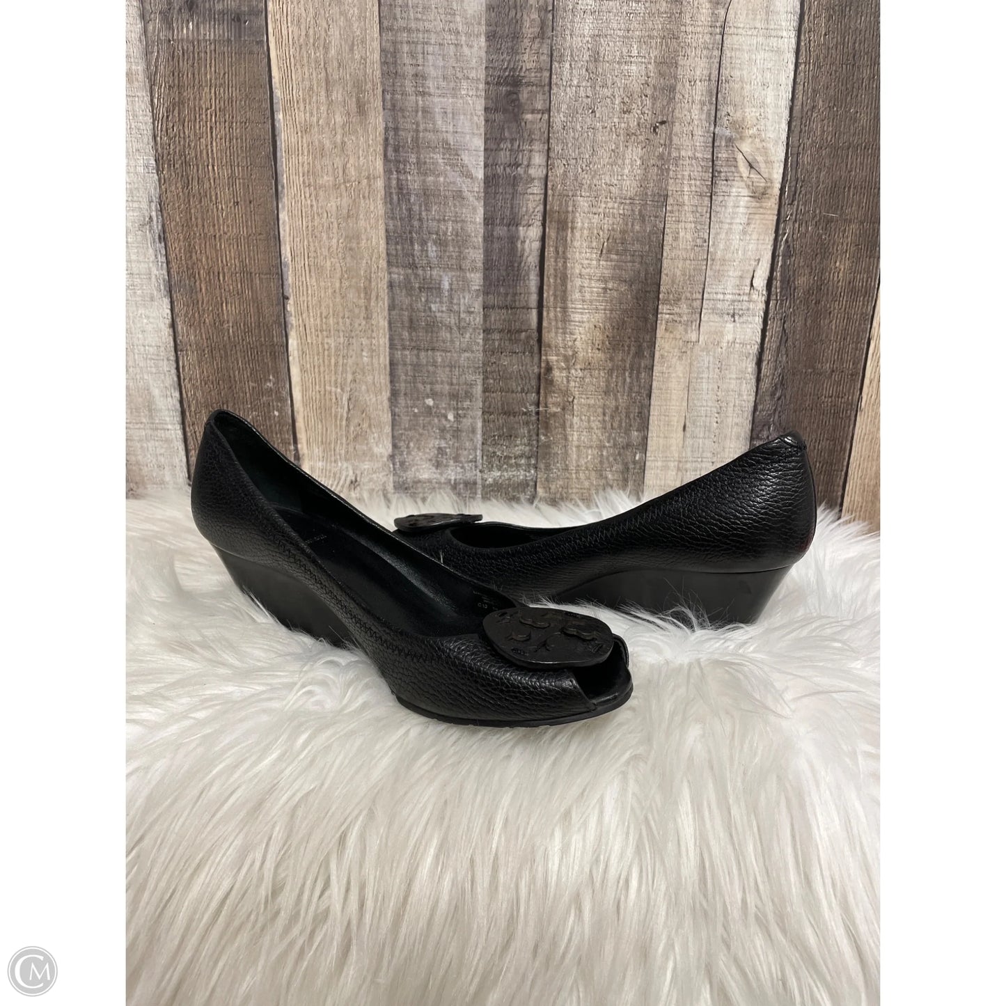 Shoes Designer By Tory Burch In Black, Size: 9.5