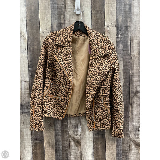 Jacket Other By Cmf In Animal Print, Size: L