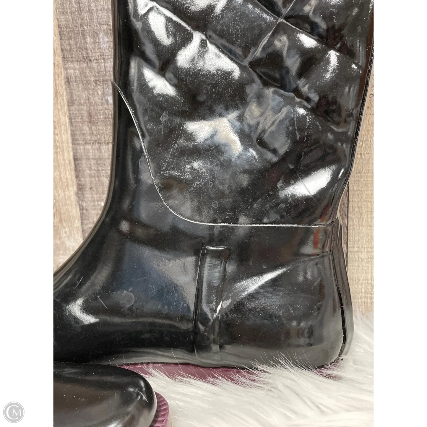 Boots Rain By Tommy Hilfiger In Black, Size: 8