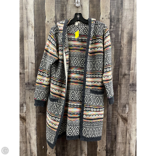 Sweater Cardigan By Monteau In Multi-colored, Size: S