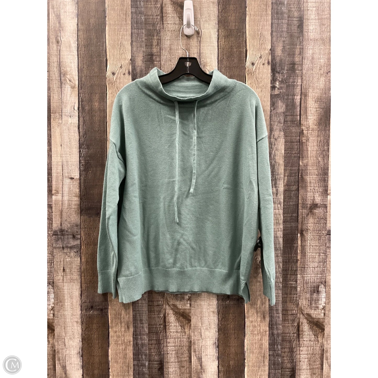 Sweatshirt Collar By Cmf In Green, Size: L