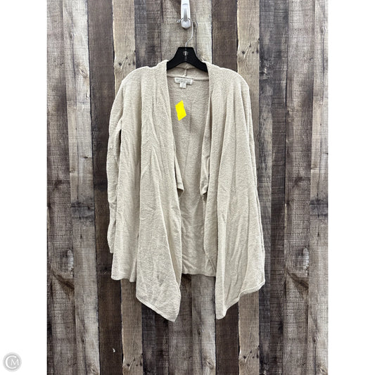 Sweater Cardigan By Barefoot Dreams In Beige, Size: S