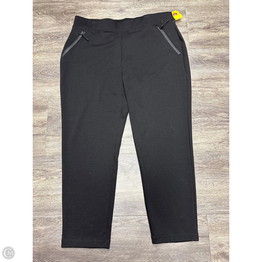 Pants Lounge By Chicos In Black, Size: L