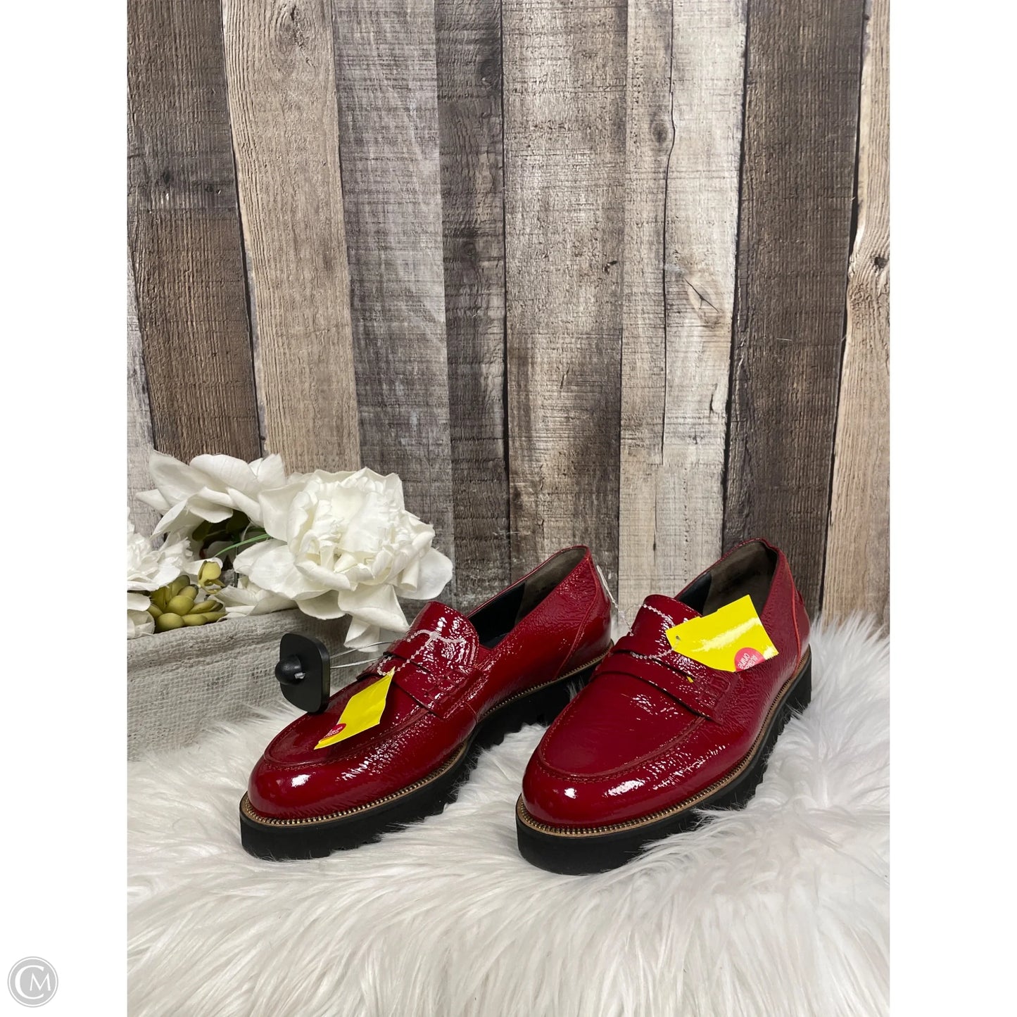 Shoes Flats By Paul Green In Red, Size: 7