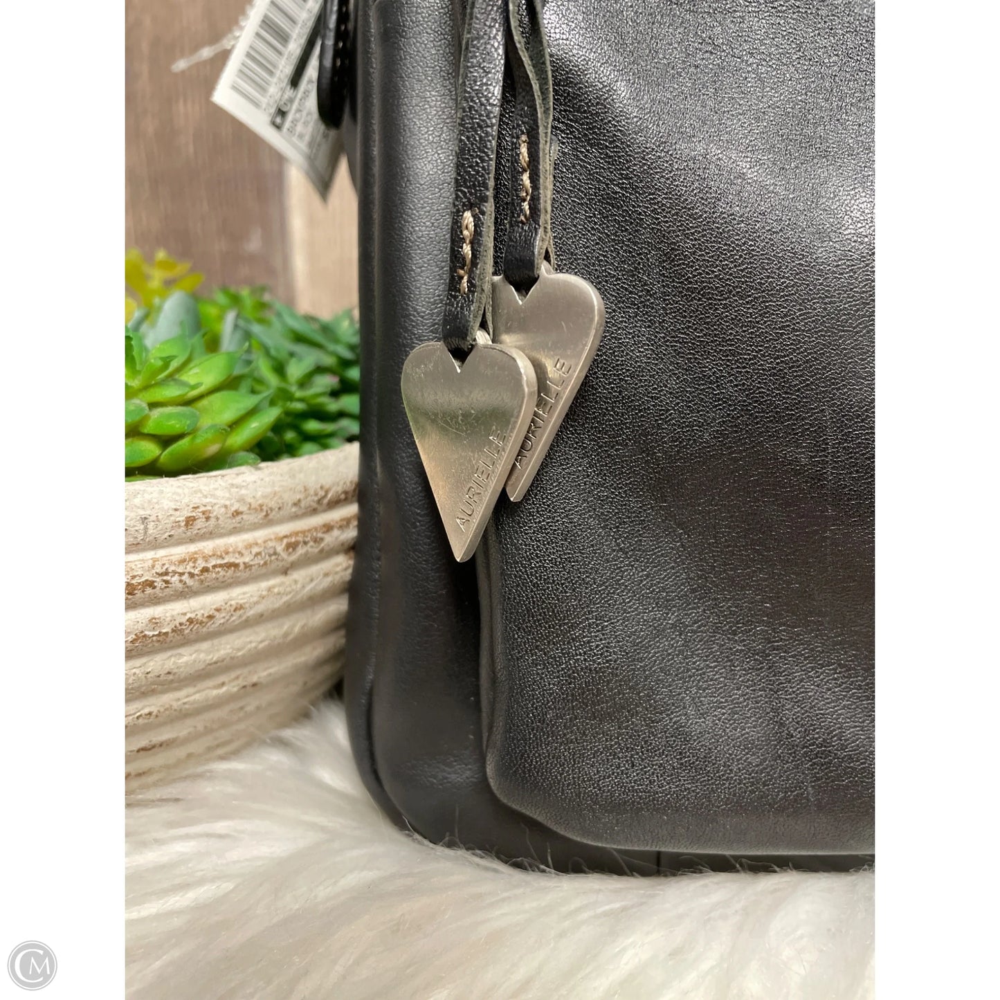 Backpack Leather By Cme, Size: Small