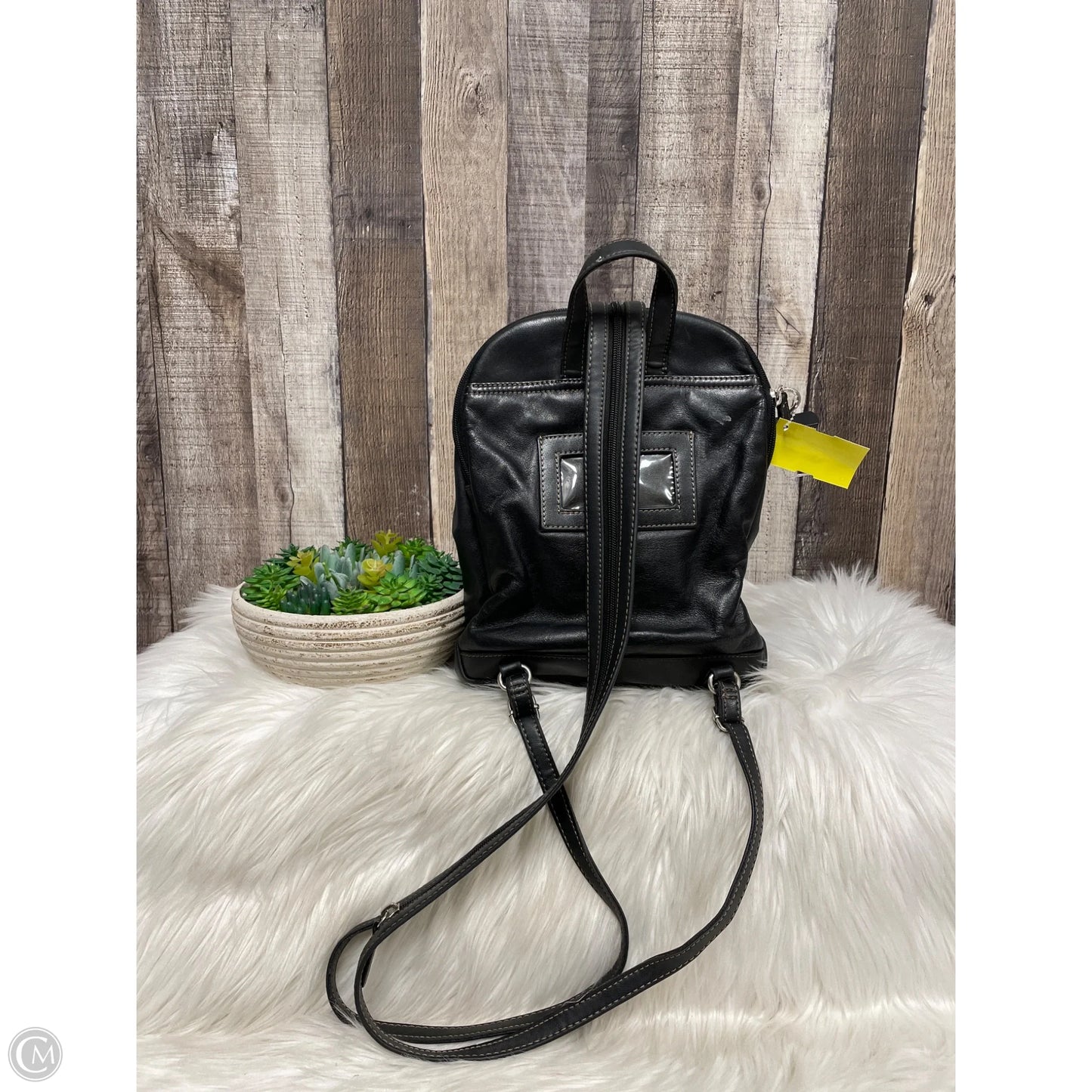 Backpack Leather By Cme, Size: Small