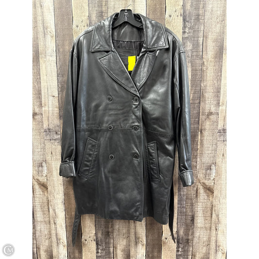 Jacket Designer By Coach In Black, Size: M